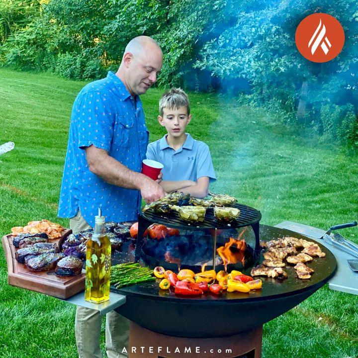 Arteflame Grill Side Warming Table - Green Vista Living