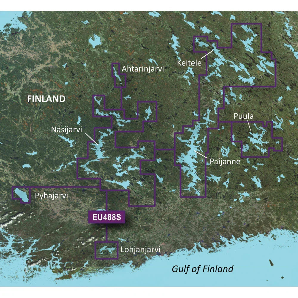 Garmin BlueChart g3 Vision HD - VEU488S - Keitele-Paijanne-Tampere - microSD/SD [010-C0832-00]
