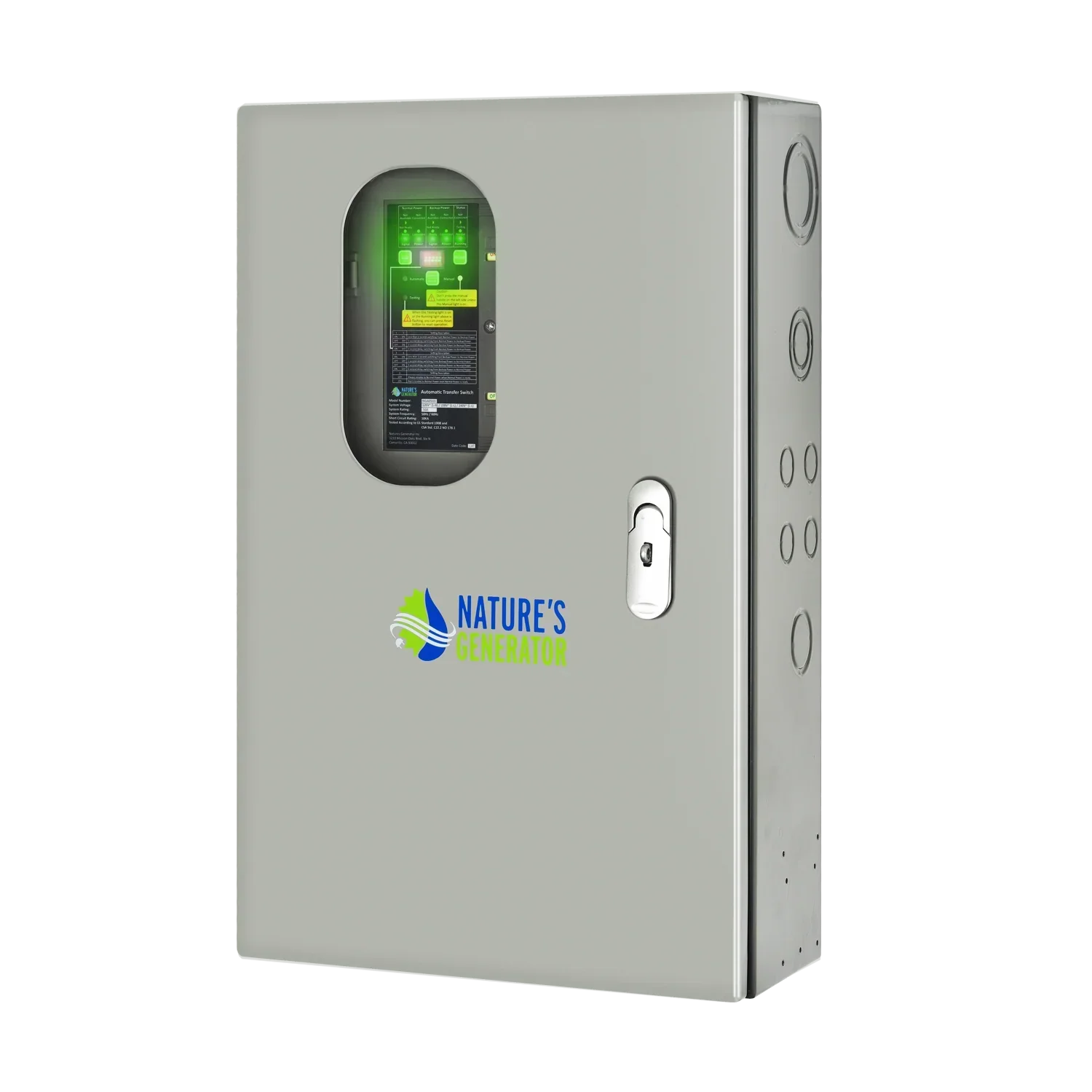 Nature's Generator 30A Automatic Generator Transfer Switch