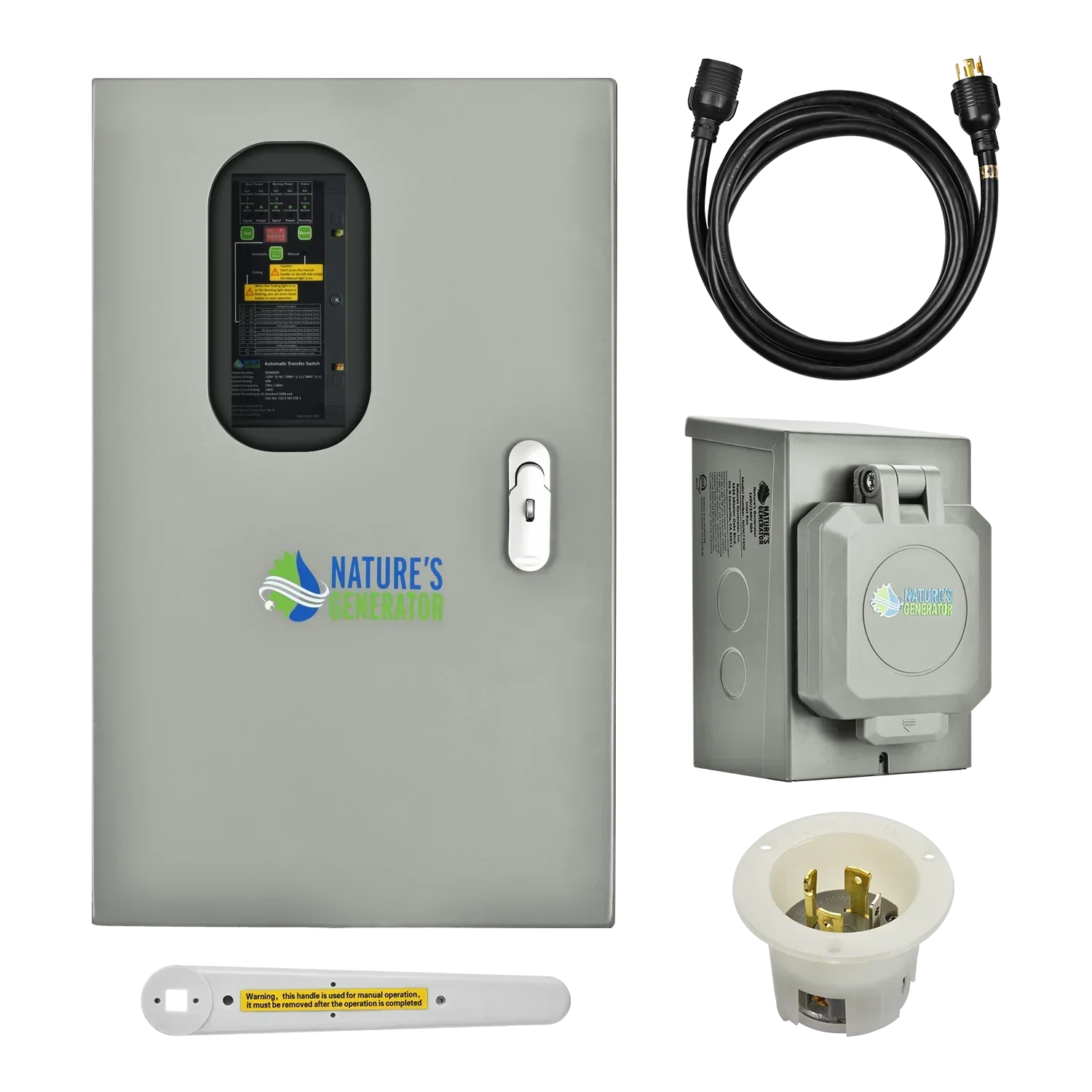 Nature's Generator 30A Automatic Generator Transfer Switch