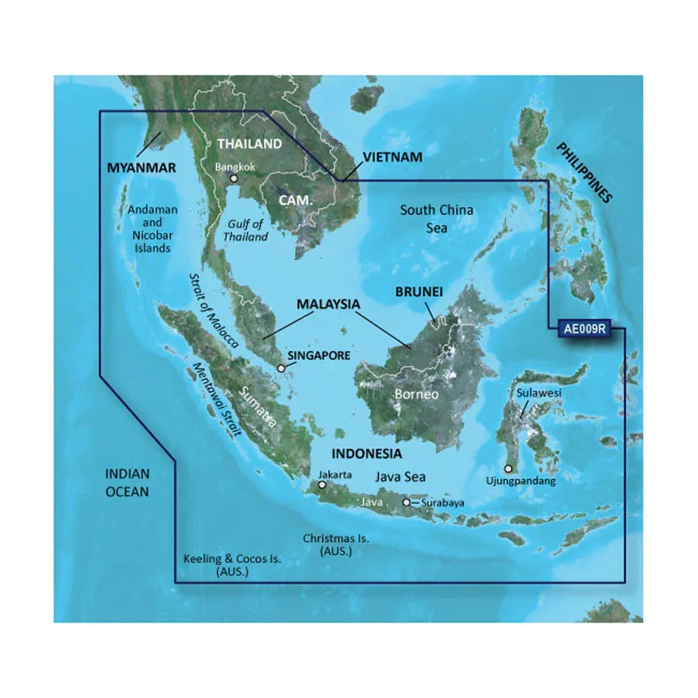 Garmin BlueChart g3 Vision HD - VAE009R - Sin/Mal/Indonesia - microSD/SD [010-C0884-00]