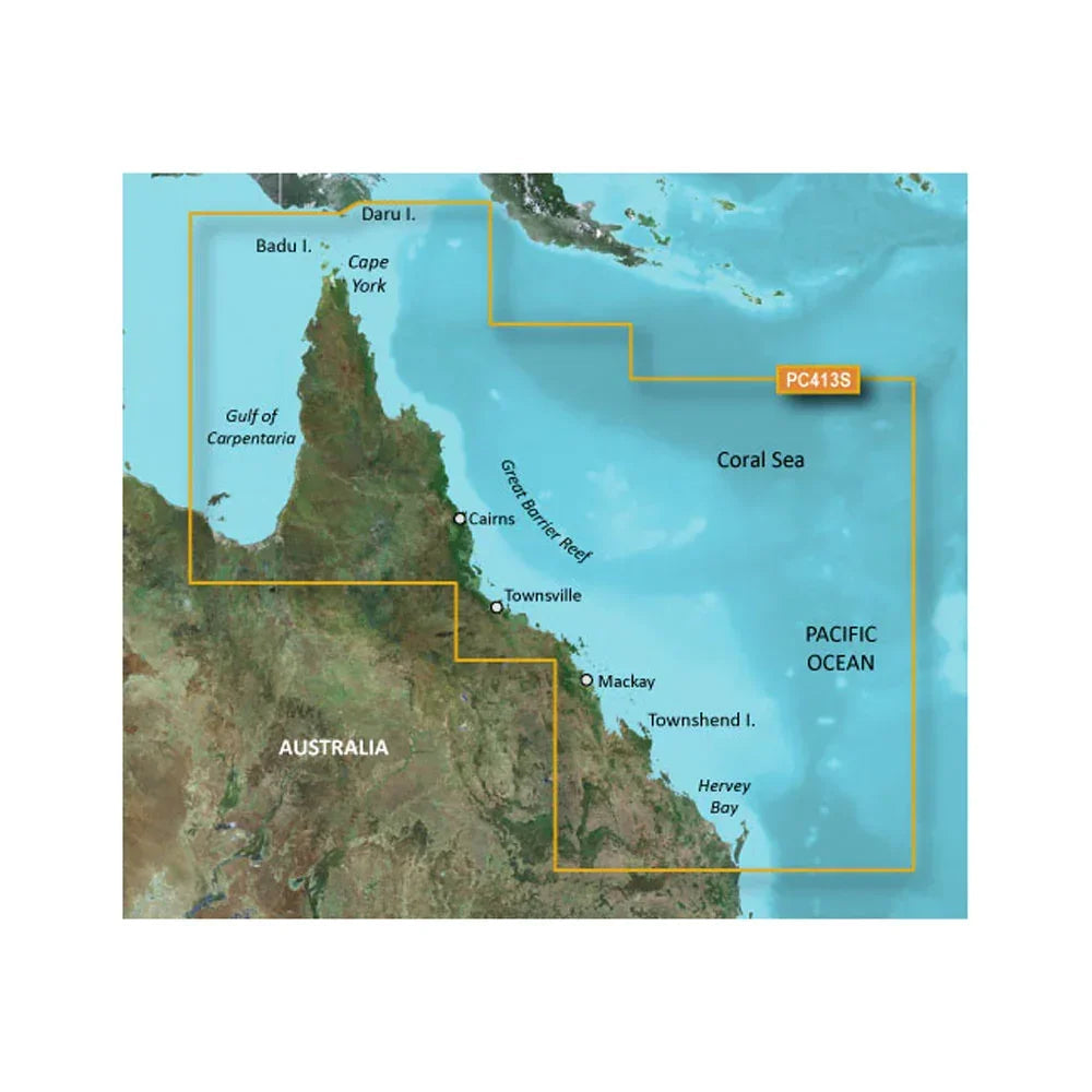 Garmin BlueChart g3 HD - HXPC413S - Mornington Island - Hervey Bay - microSD/SD [010-C0871-20]