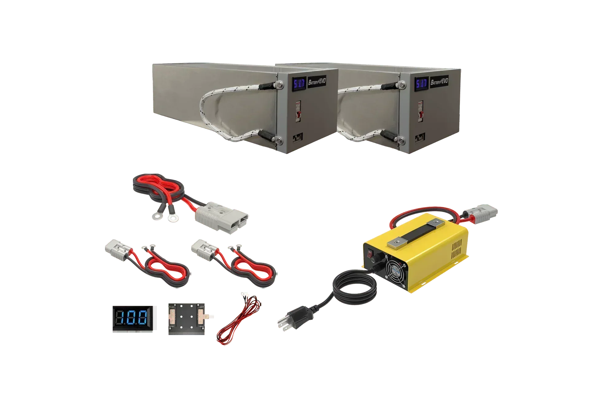 BatteryEVO 48V CHIHUAHUA 2x Battery Kit (80Ah - 4 kWh)