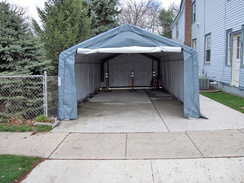 Rhino Shelter | 12’W x 24’L x 8’H Instant Garage (House)