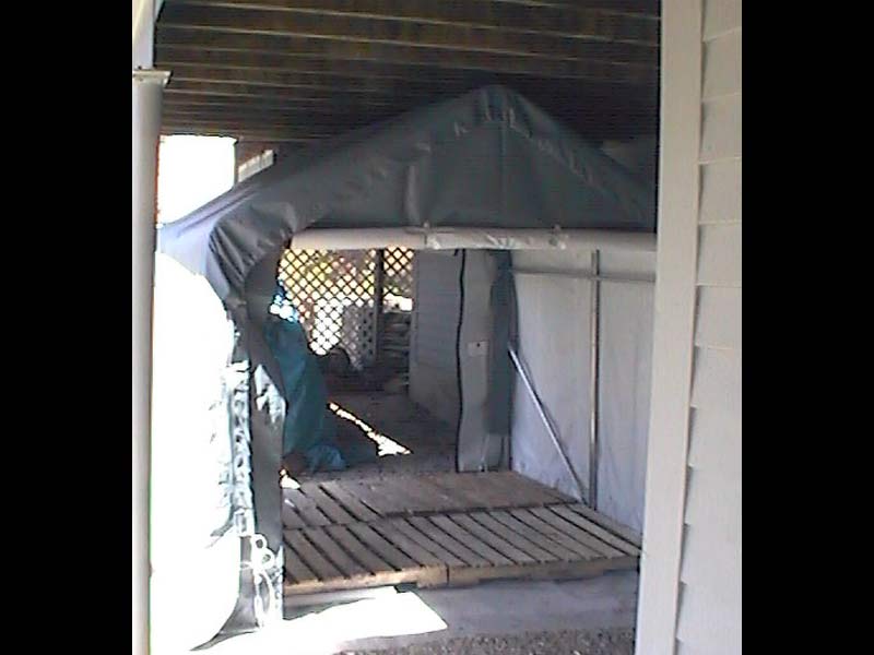Rhino Shelter | 8'W x 8'L x 8'H Storage Shed (House)