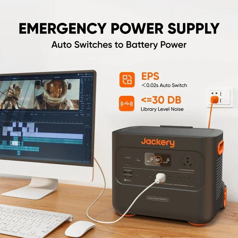 Jackery Explorer 2000 Plus Portable Power Station - Green Vista Living