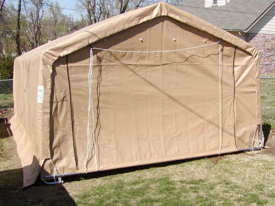 Rhino Shelter | 12’W x 12’L x 8’H Storage Shed (House)