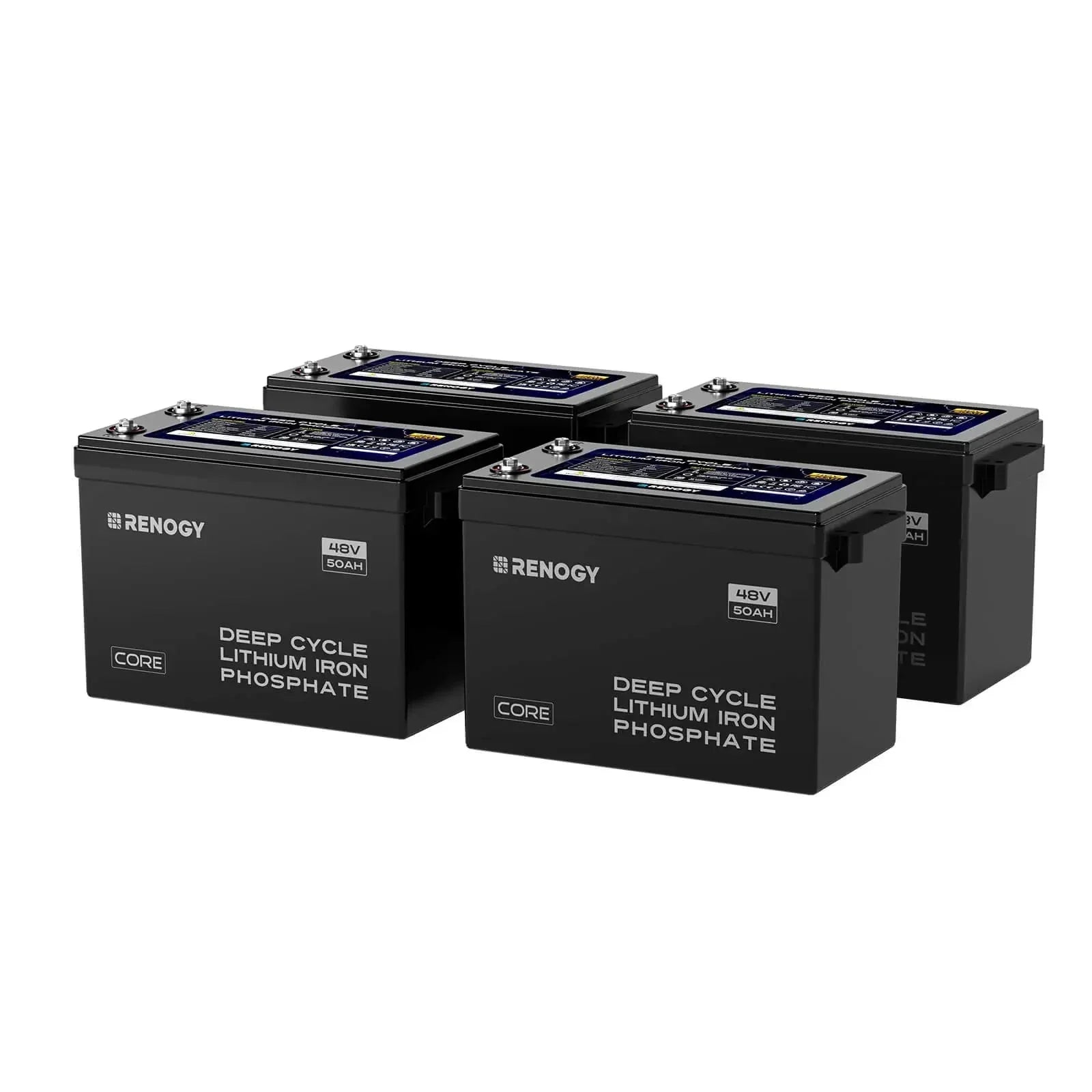 Renogy Core - 48V 50Ah Smart Lithium Iron Phosphate Battery w/Self-heating