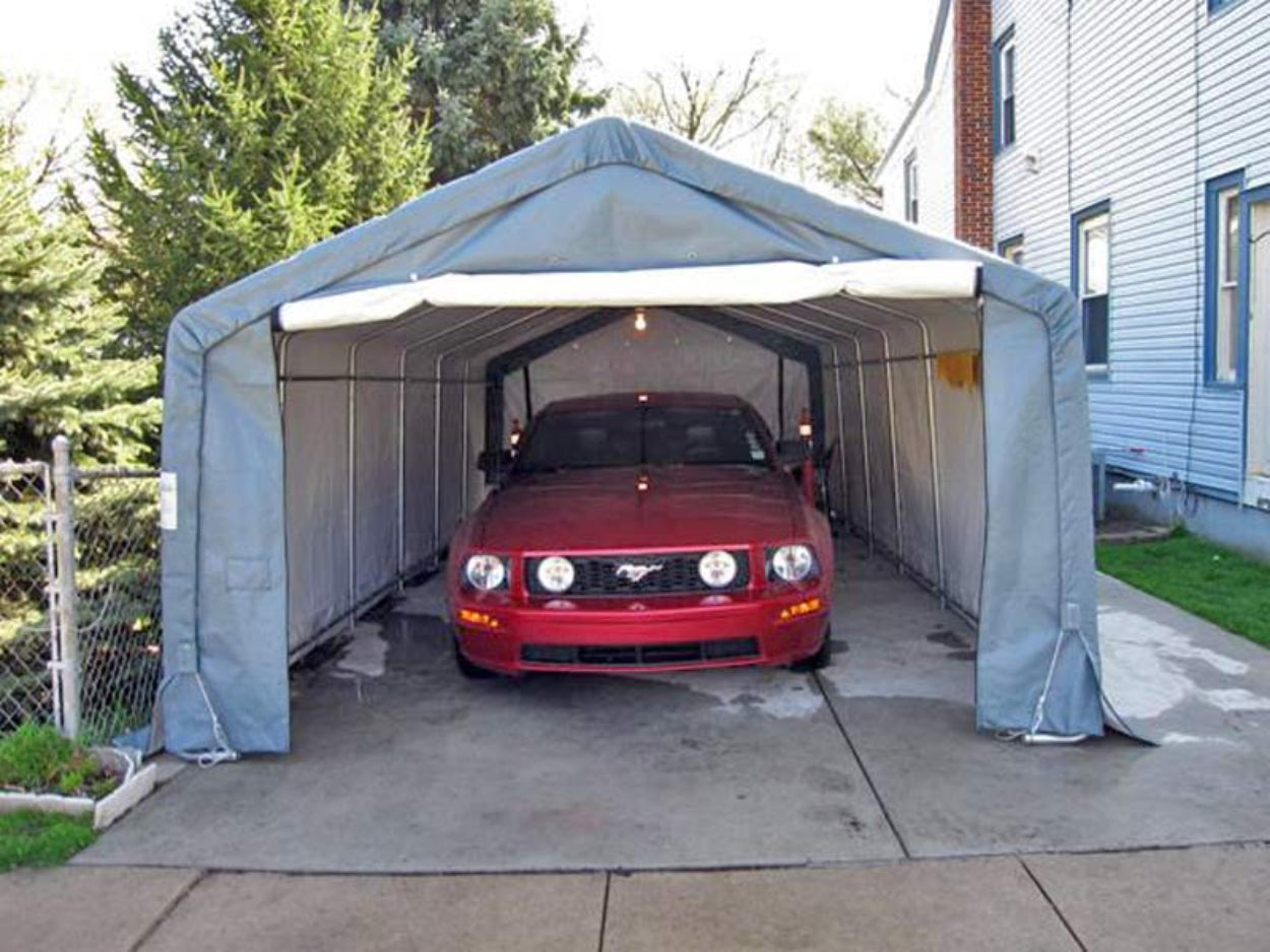Rhino Shelter | 12’W x 24’L x 8’H Instant Garage (House)