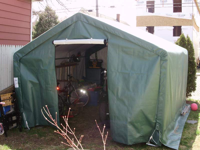 Rhino Shelter | 12’W x 12’L x 8’H Storage Shed (House)