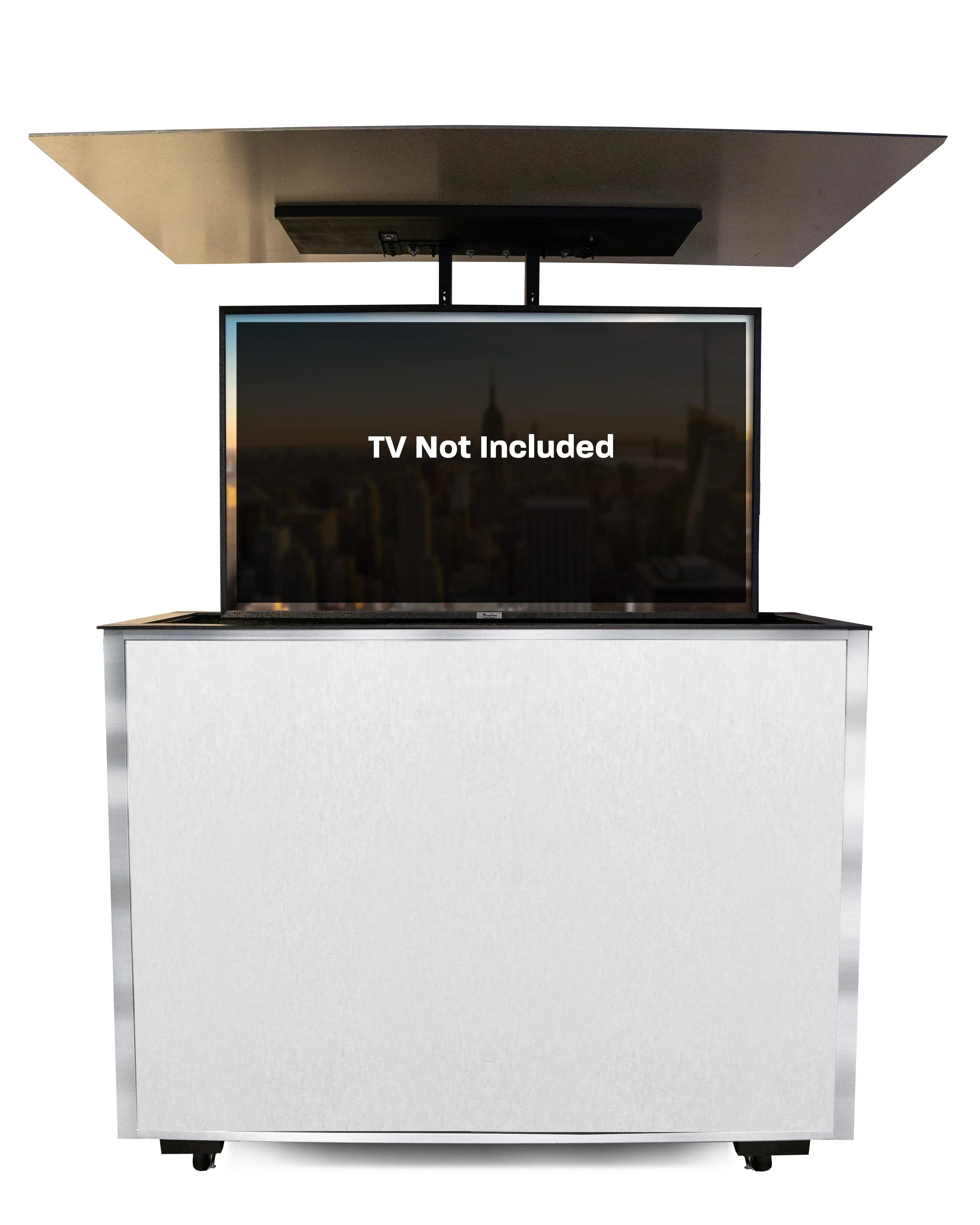 MirageVision 43" Outdoor TV Premium Lift Cabinet
