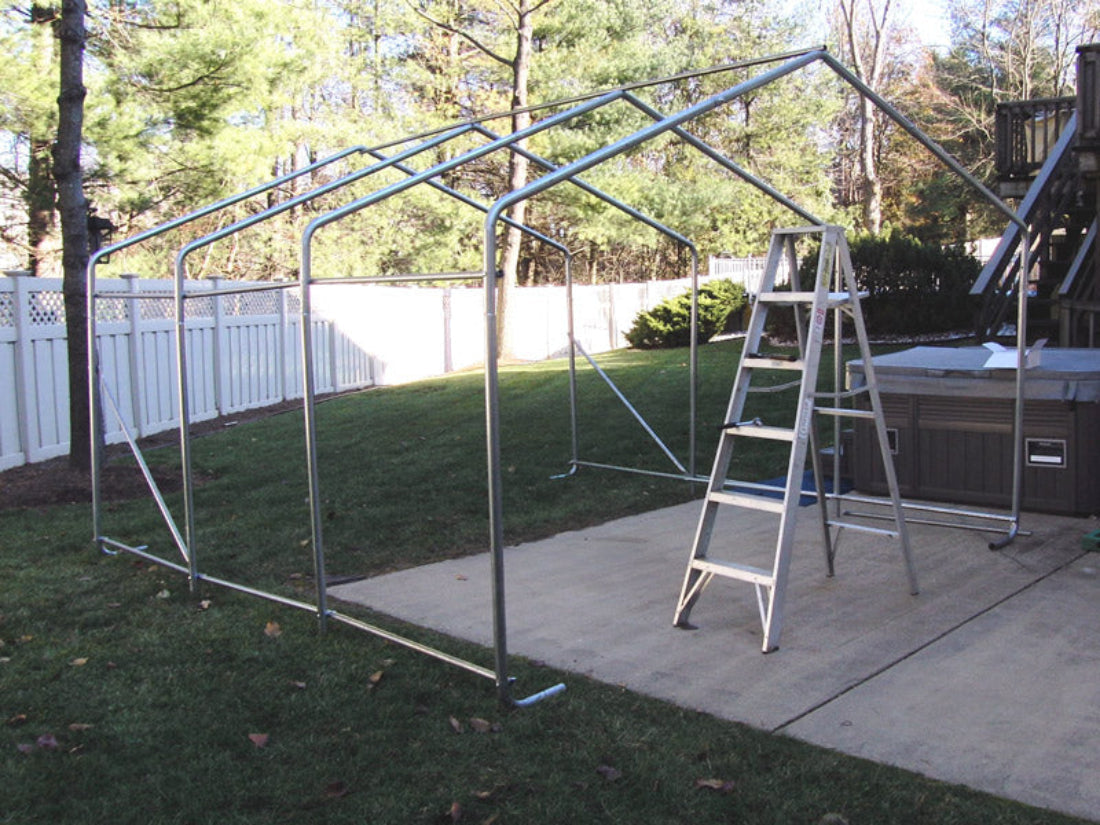 Rhino Shelter | 12’W x 12’L x 8’H Storage Shed (House)