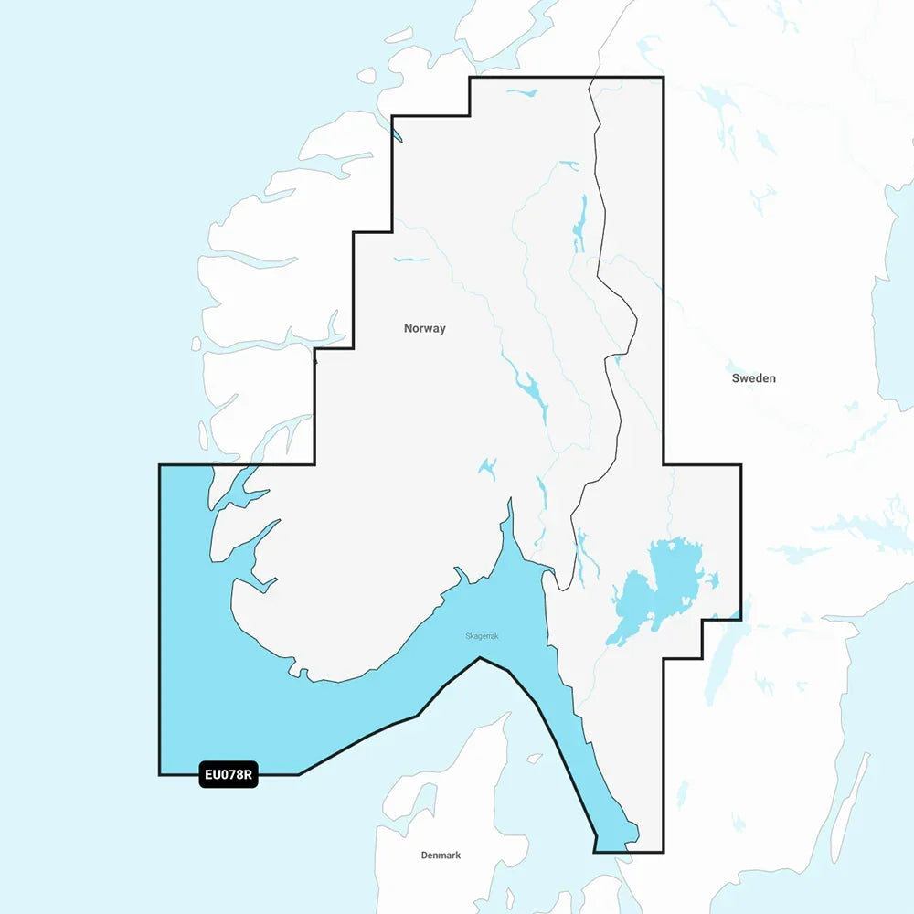 Garmin Navionics+ NSEU078R - Oslo, Skagerrak  Haugesund - Marine Chart [010-C1244-20]