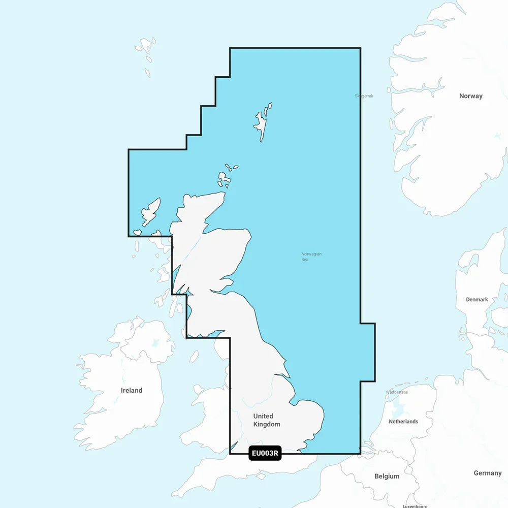 Garmin Navionics Vision+ NVEU003R - Great Britain, Northeast Coast - Marine Chart [010-C1231-00]