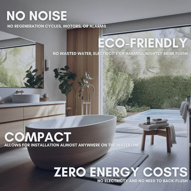 NuvoH2O Home Duo Water Softener + Taste Filter System