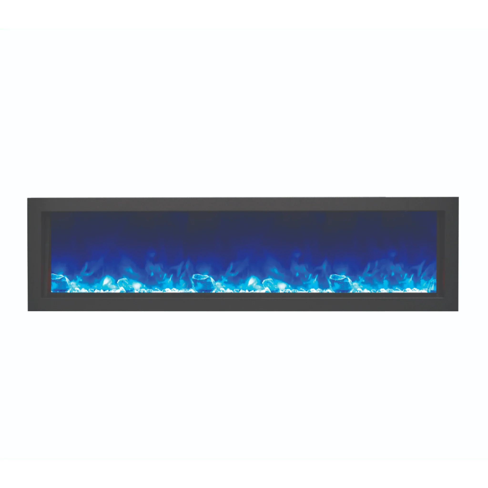 Amantii 40" Panorama Deep Lumina Indoor or Outdoor Electric Fireplace - Green Vista Living