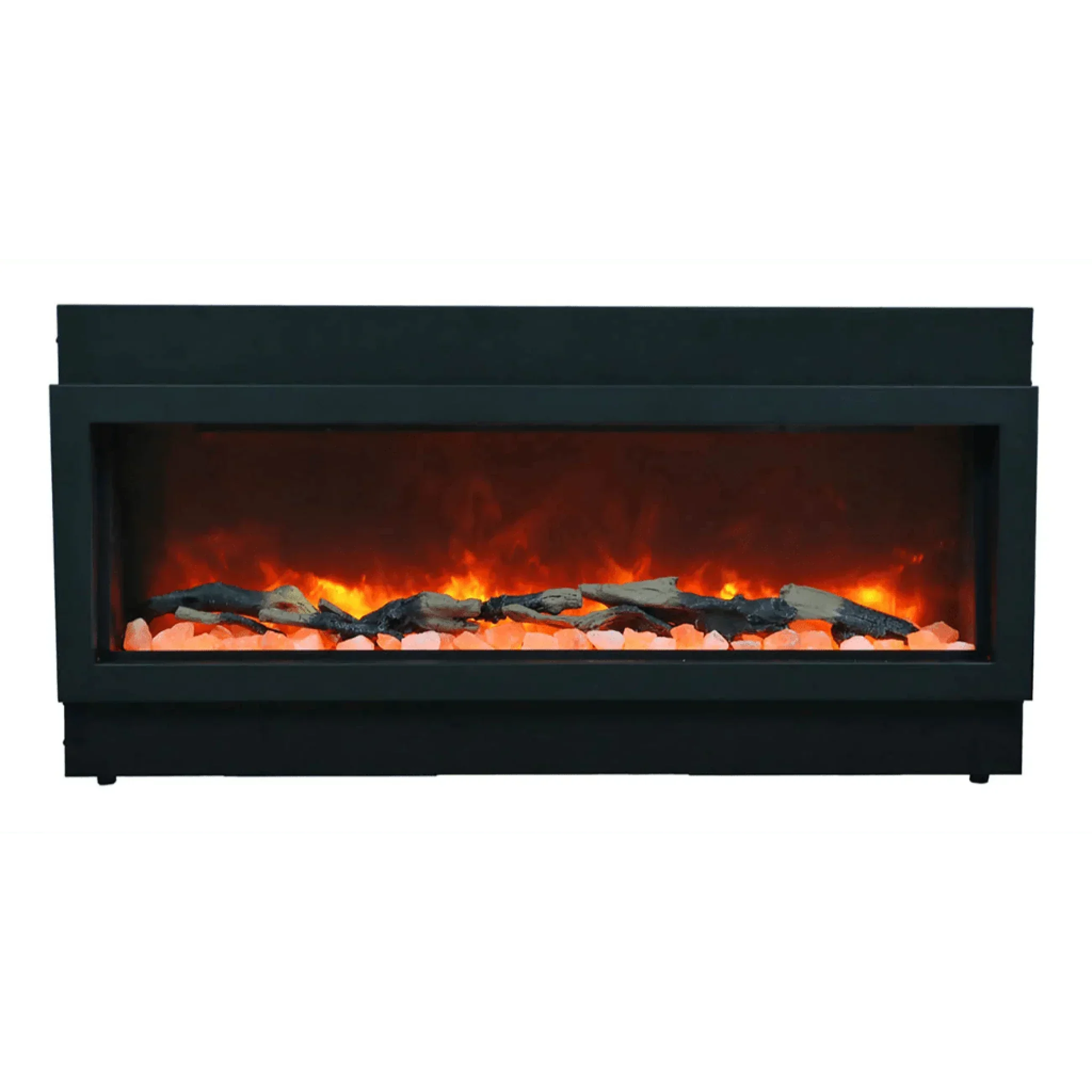 Amantii 40" Panorama Deep Lumina Indoor or Outdoor Electric Fireplace