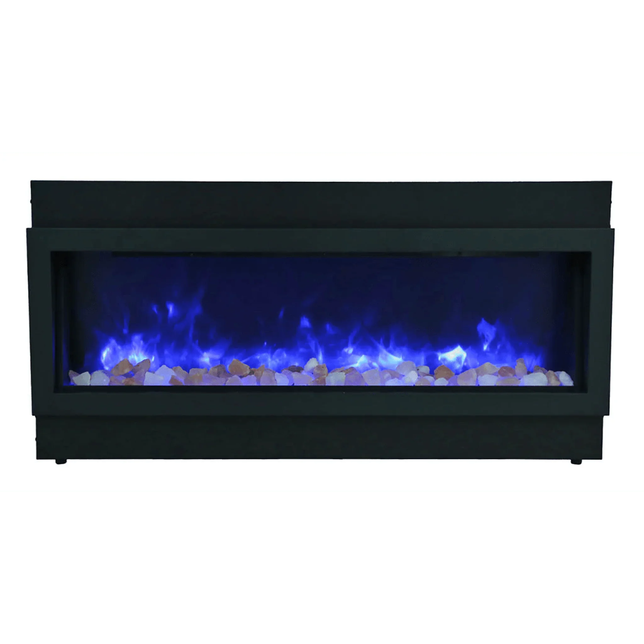 Amantii 40" Panorama Deep Lumina Indoor or Outdoor Electric Fireplace - Green Vista Living