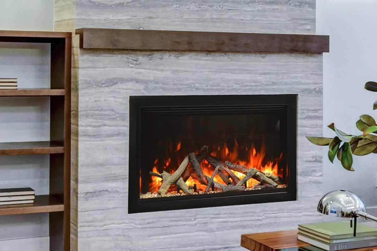 Amantii Traditional Lumina 30-Inch Built-In Indoor/Outdoor Smart Electric Firebox Insert - Green Vista Living