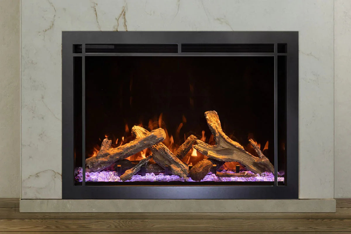 Amantii Traditional Lumina 33-Inch Built-In Indoor/Outdoor Smart Electric Firebox Insert - Green Vista Living