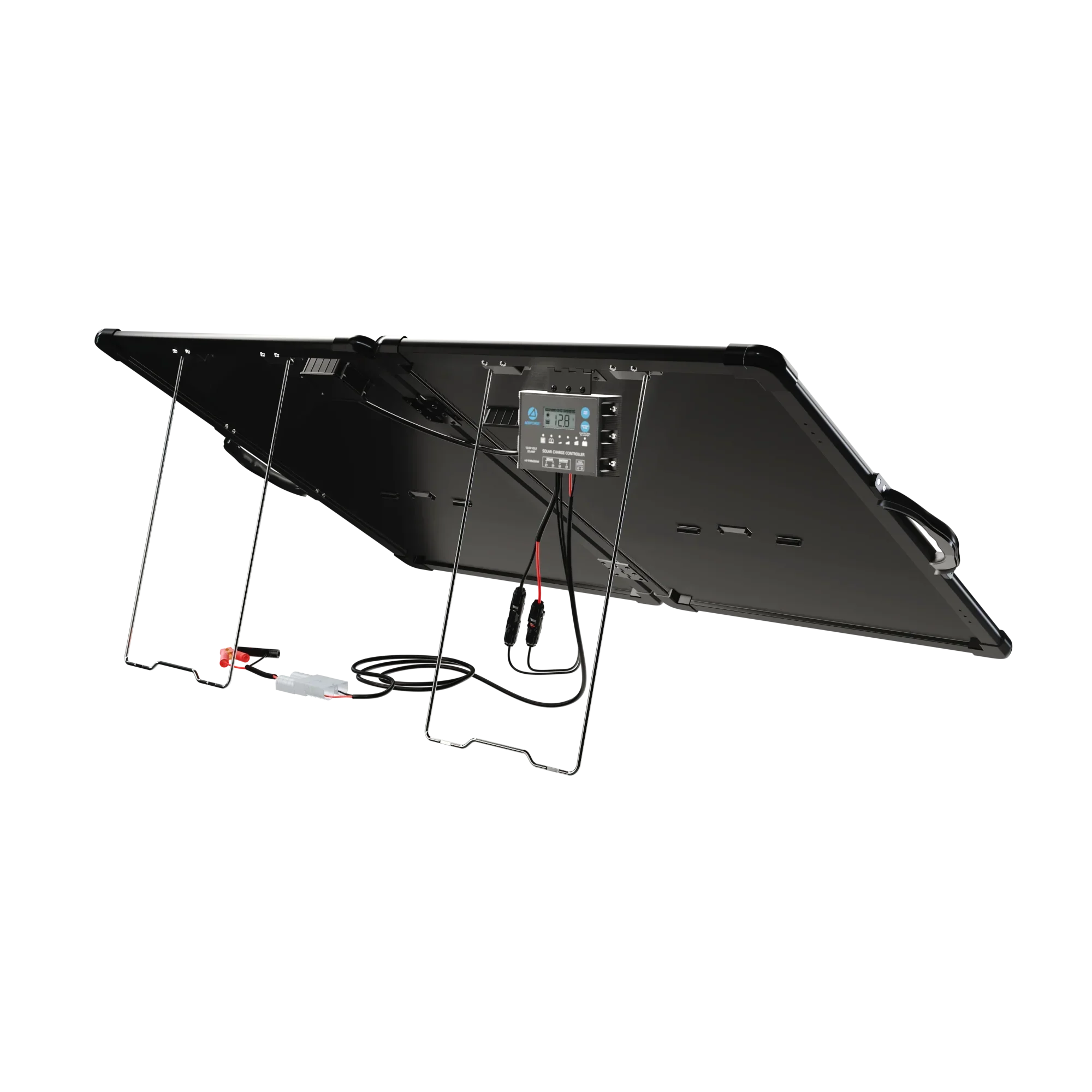 ACOPower Plk 120W Portable Solar Panel Kit, Lightweight Briefcase with 20A Charge Controller