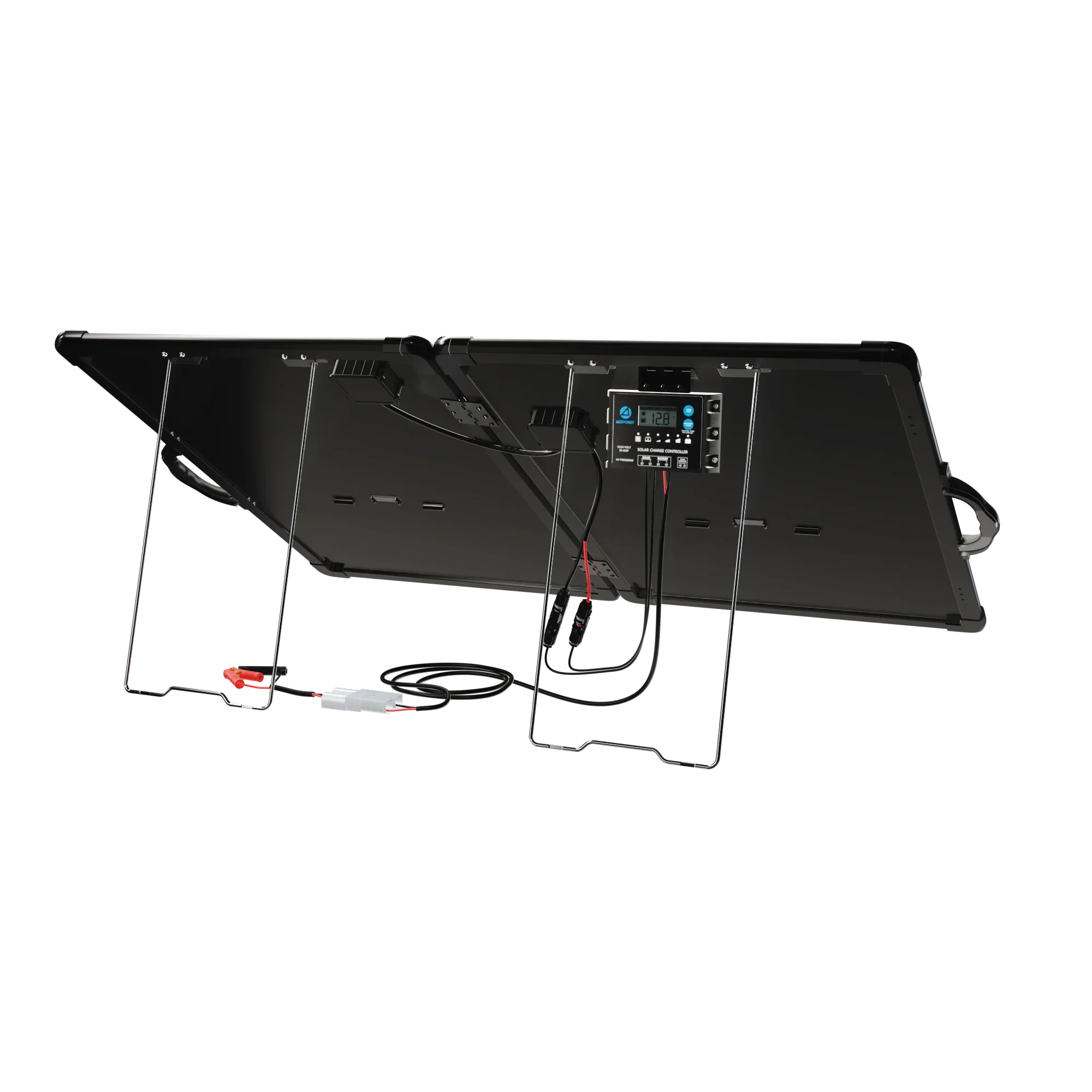 ACOPower Plk 120W Portable Solar Panel Kit, Lightweight Briefcase with 20A Charge Controller