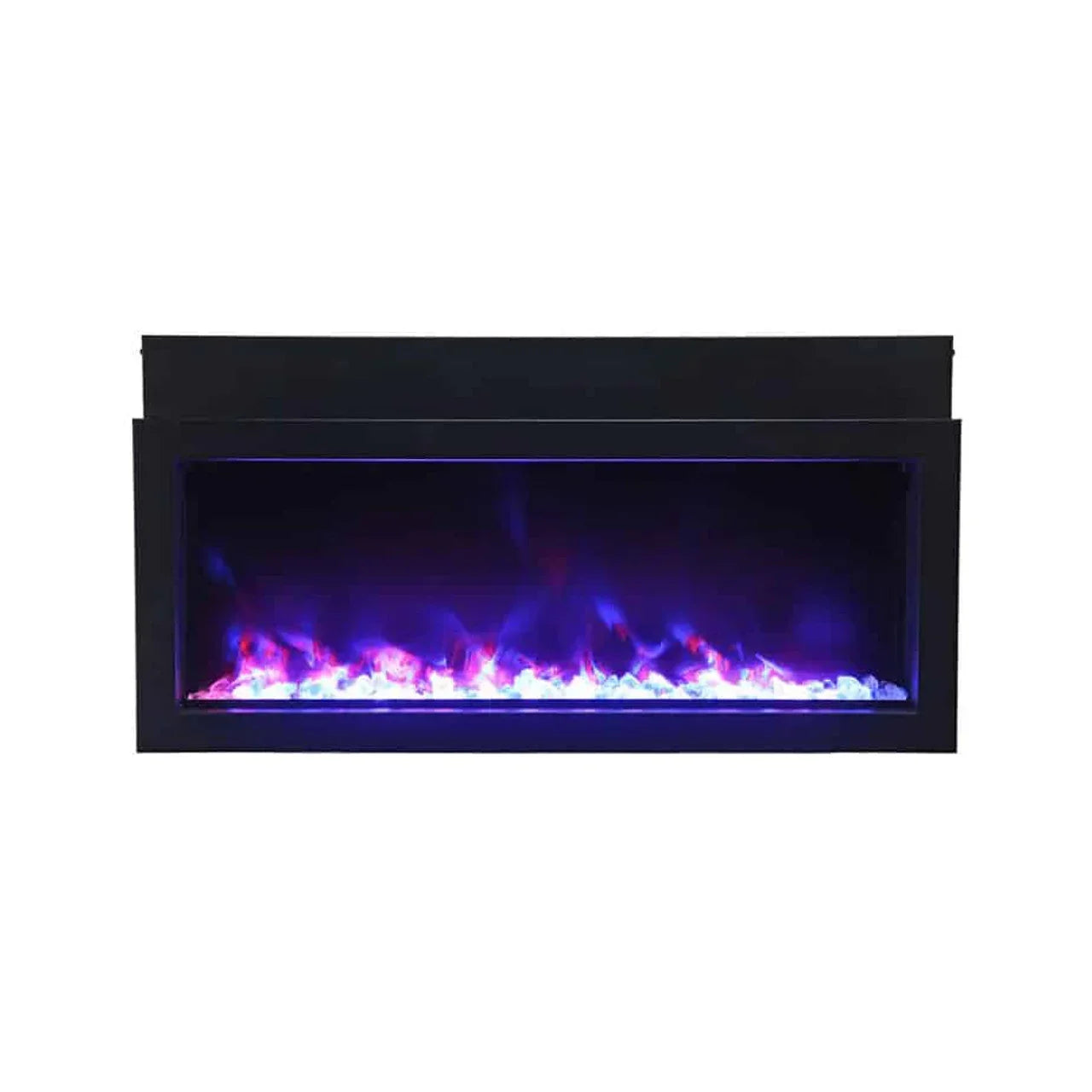 Amantii Panorama Extra Slim 50 Inch Smart Indoor or Outdoor Linear Electric Fireplace