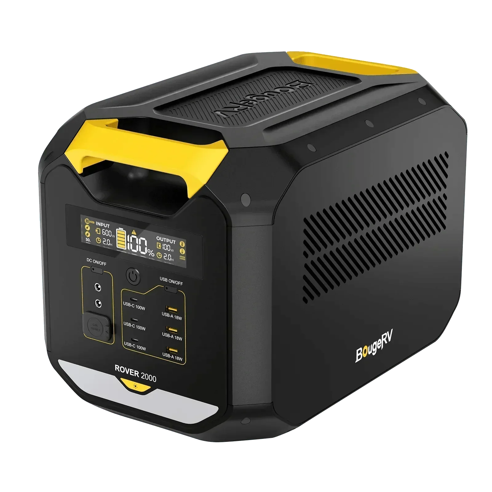 BougeRV ROVER2000 Semi-Solid State Portable Power Station 2008Wh