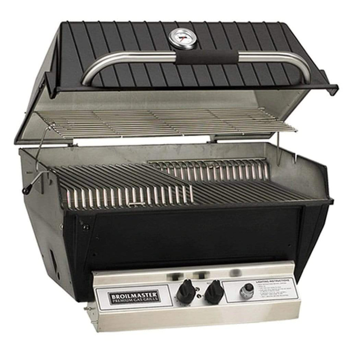 Broilmaster P3X Premium Natural Gas Grill With 26" Stainless Steel Patio Post