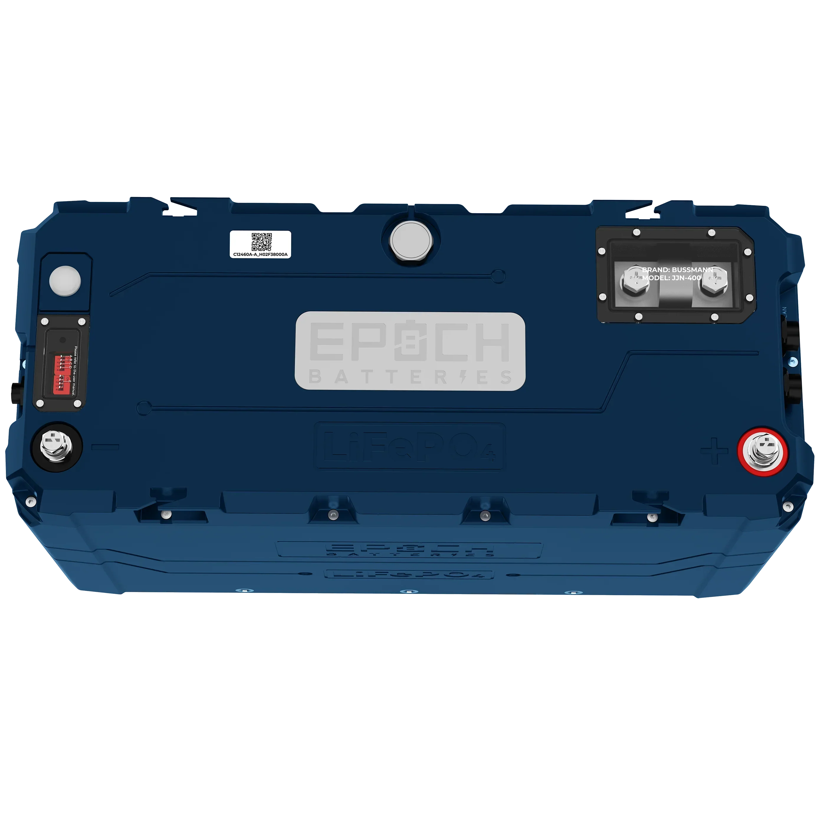 Epoch Batteries 12V 460Ah (5.89kWh) V2-T Elite Series - Heated & Bluetooth & Victron Comms LiFePO4 Battery