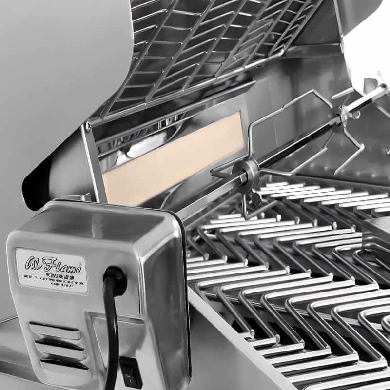 Cal Flame Malibu Q 8 Ft. L-Shaped BBQ Grill Island - BBK-830