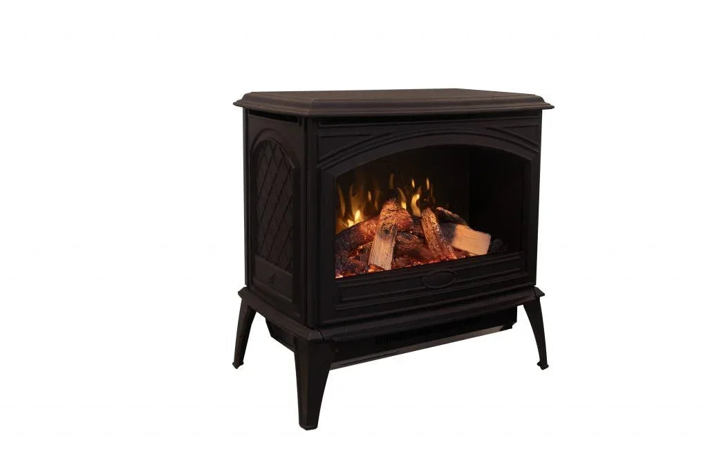 Cast Iron High Output Series E-50HO, E-70HO Freestanding Electric Fireplace