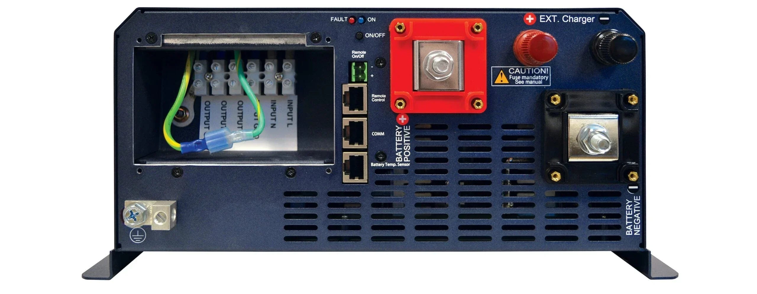 Samlex EVO 1200 Watts 24V Pure Sine Inverter/Charger (Hardwired) EVO-1224F-HW