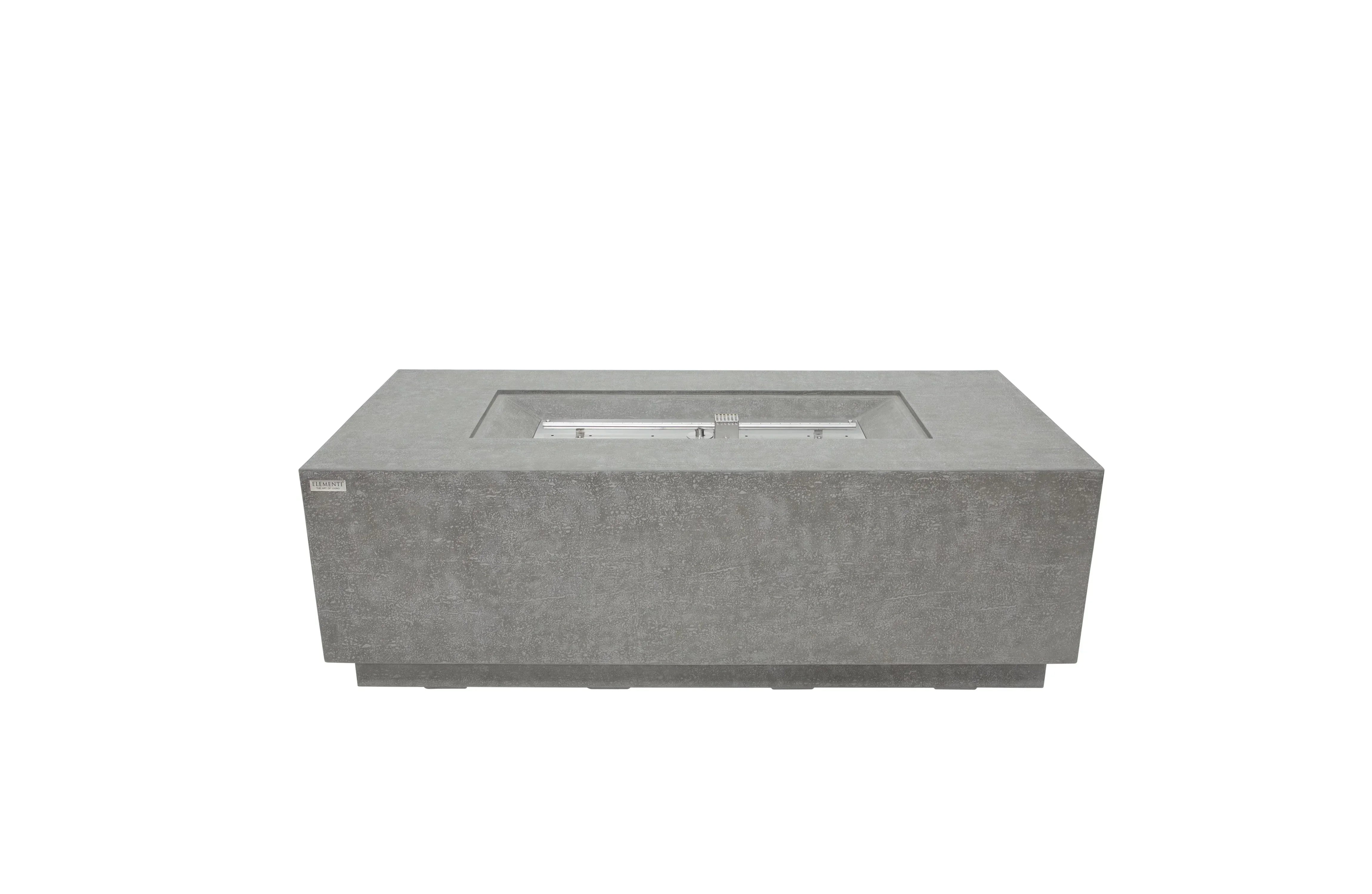 Elementi Andes Fire Table - Light Gray
