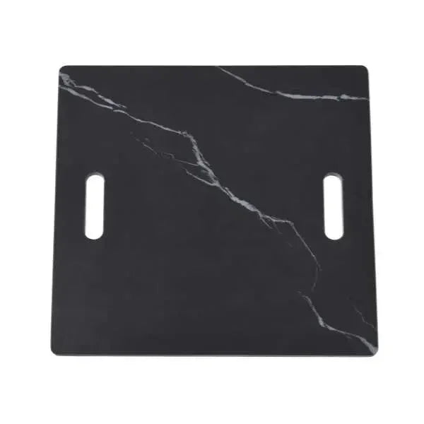 Elementi Plus Sofia 40" Marble Porcelain Fire Table - Bulgaria Black