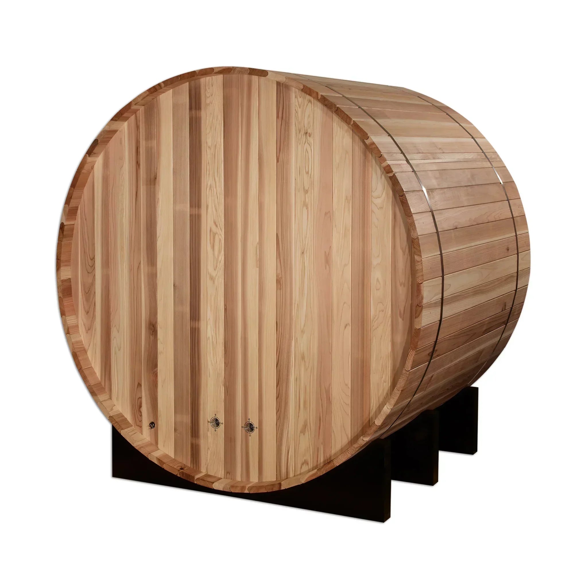 Golden Designs Barrel Traditional Sauna – Pacific Cedar | GDI-B006-01 / Klosters | 6 Person