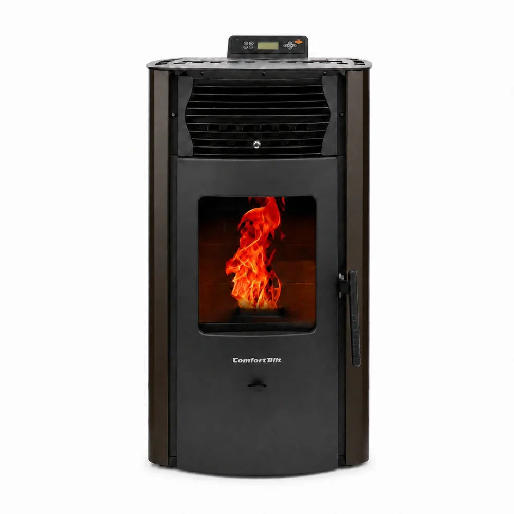 ComfortBilt HP50S Pellet Stove - Dark Brown