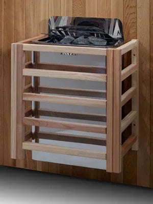 Golden Designs Barrel with Bronze Privacy View – Traditional Sauna – Pacific Cedar | GDI-B024-01 / Zurich | 4 Person