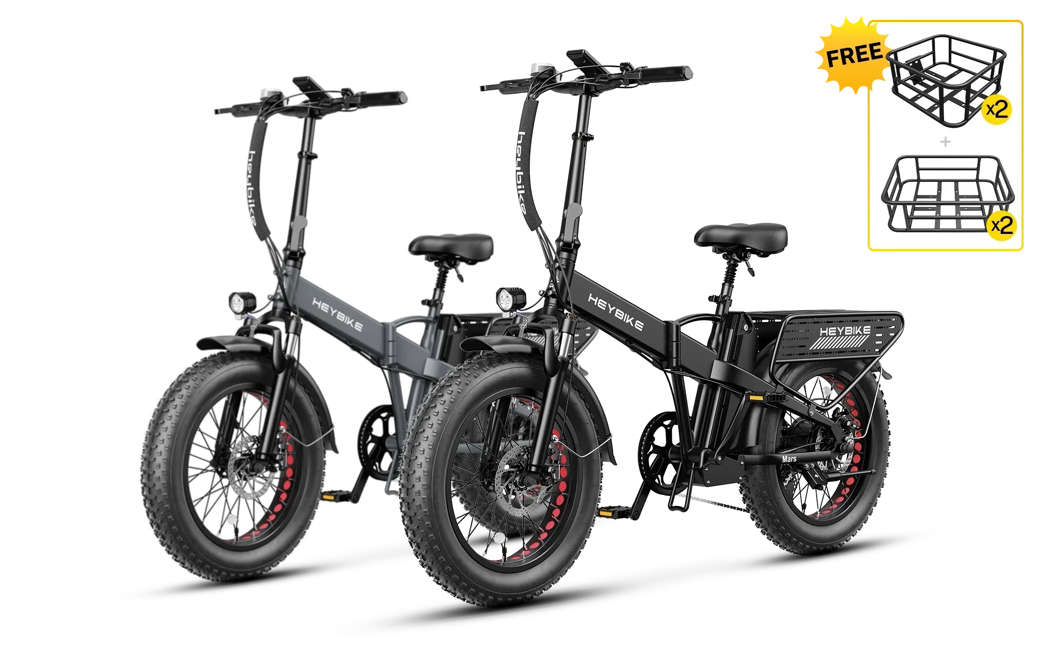 Heybike Mars 2.0 1000W Combo