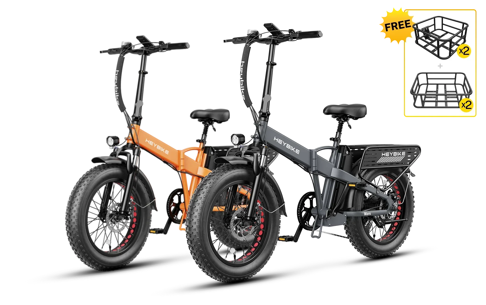 Heybike Mars 2.0 1000W Combo