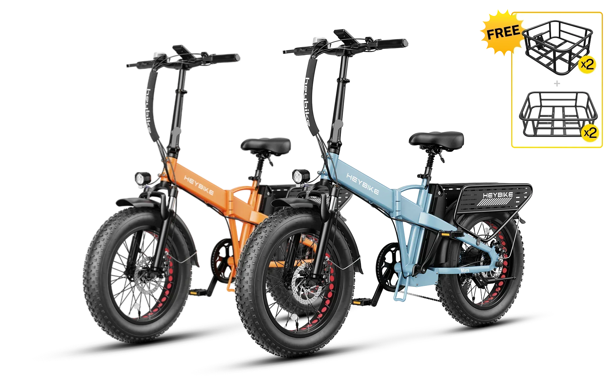 Heybike Mars 2.0 1000W Combo