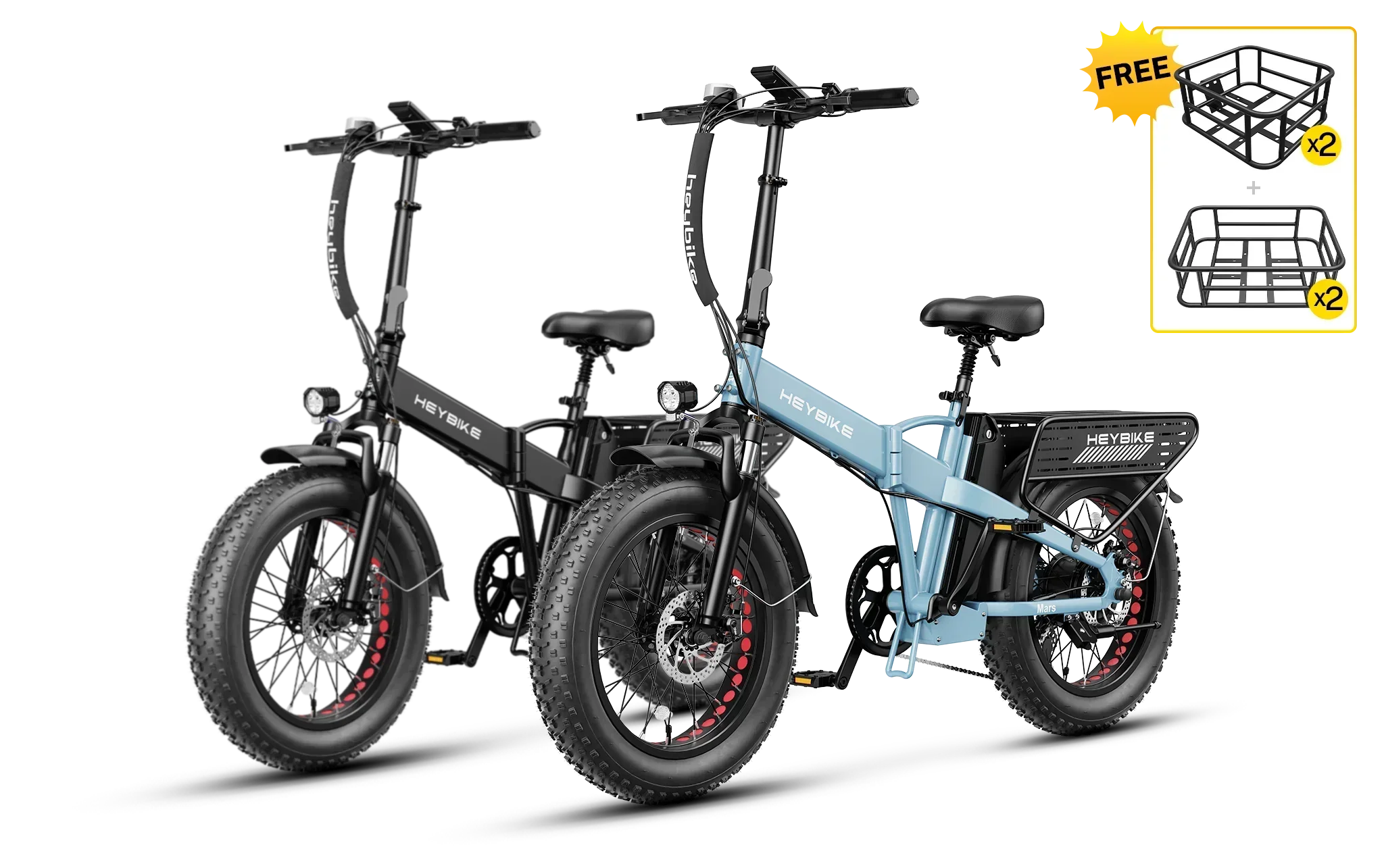 Heybike Mars 2.0 1000W Combo