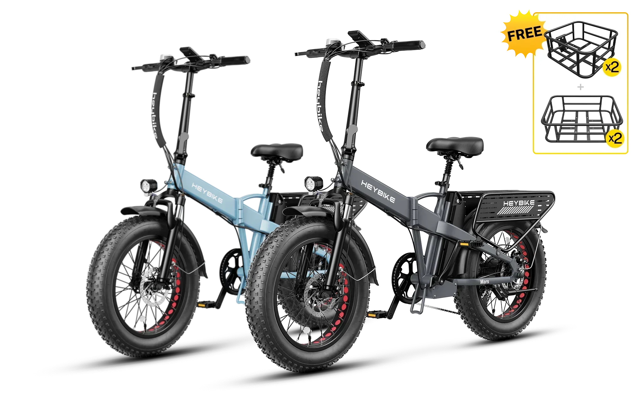Heybike Mars 2.0 1000W Combo