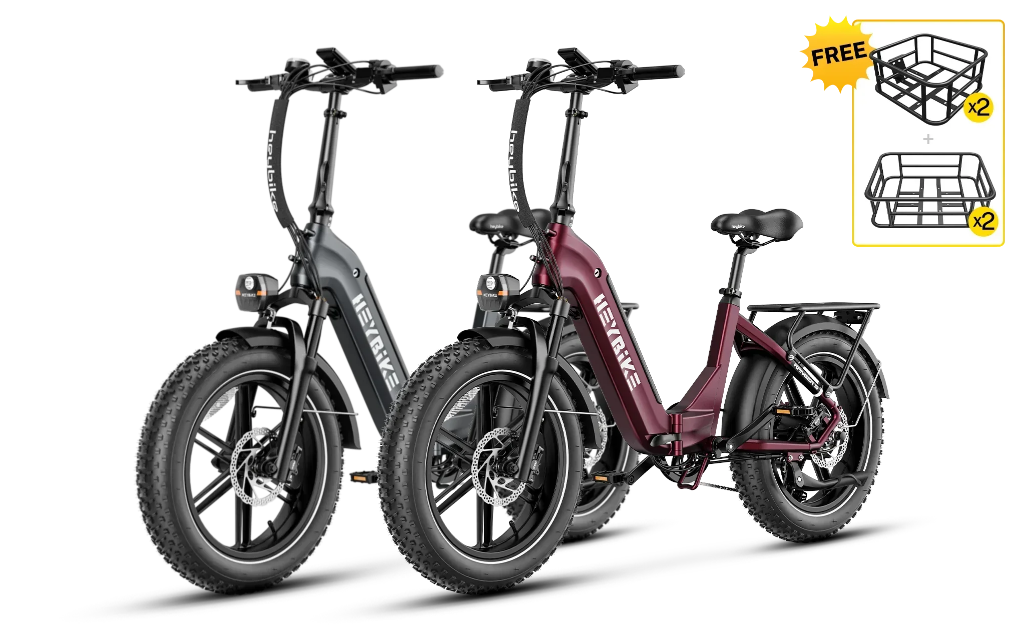 Heybike Ranger S 1000W Combo