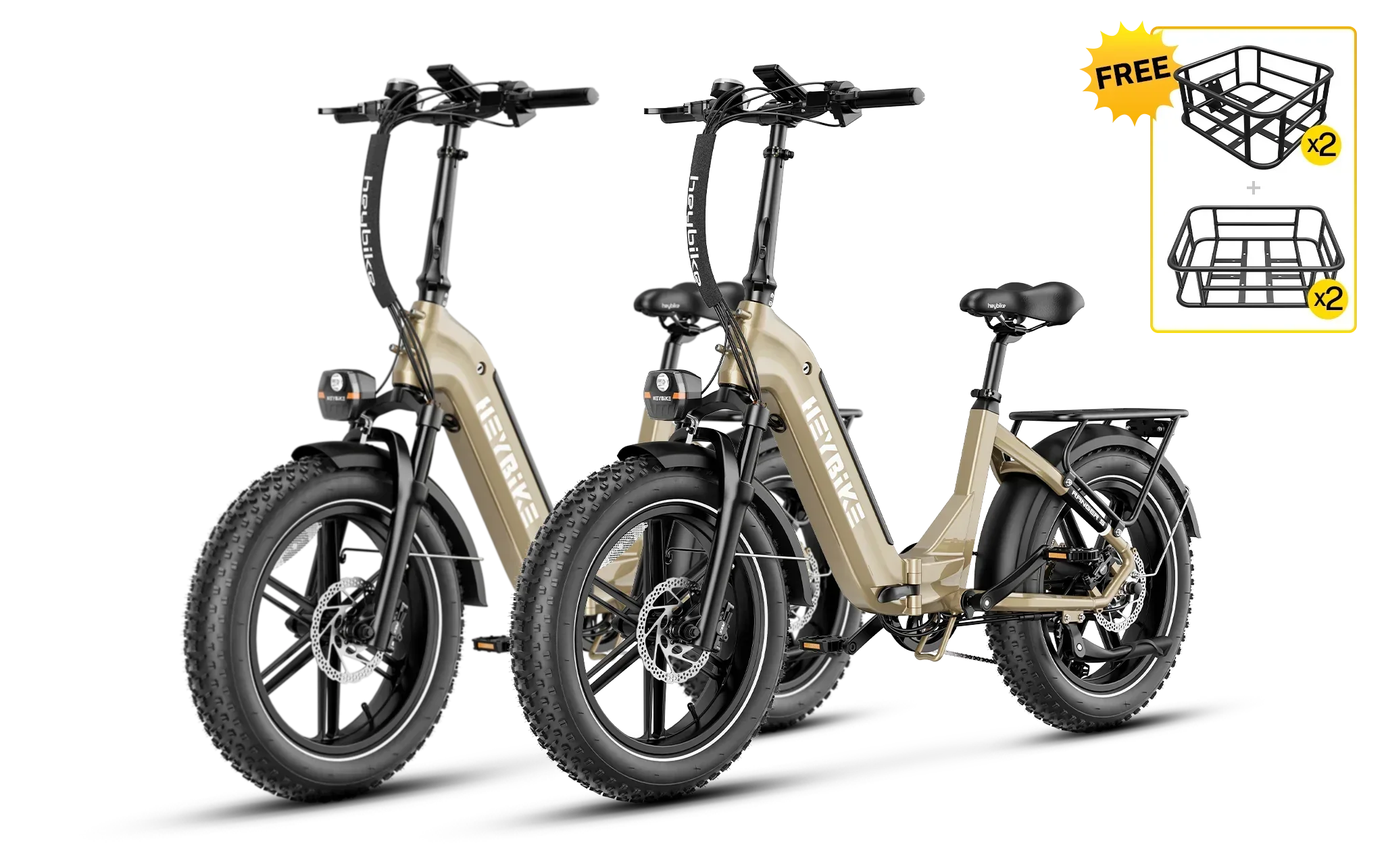 Heybike Ranger S 1000W Combo