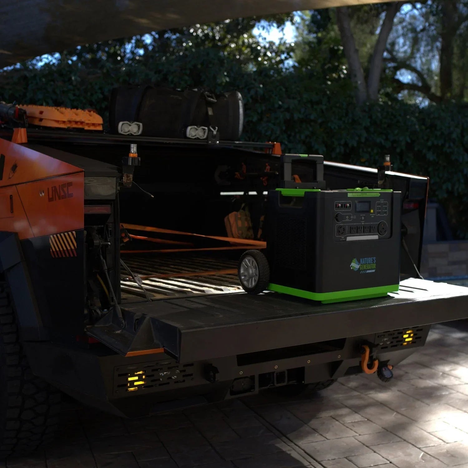 Nature's Generator Lithium 6000 and Transfer Switch