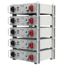 Midnite Power MNPowerflo5 Lithium Batteries Kit | 25.6 kWh Storage Capacity | 5 Server Rack batteries