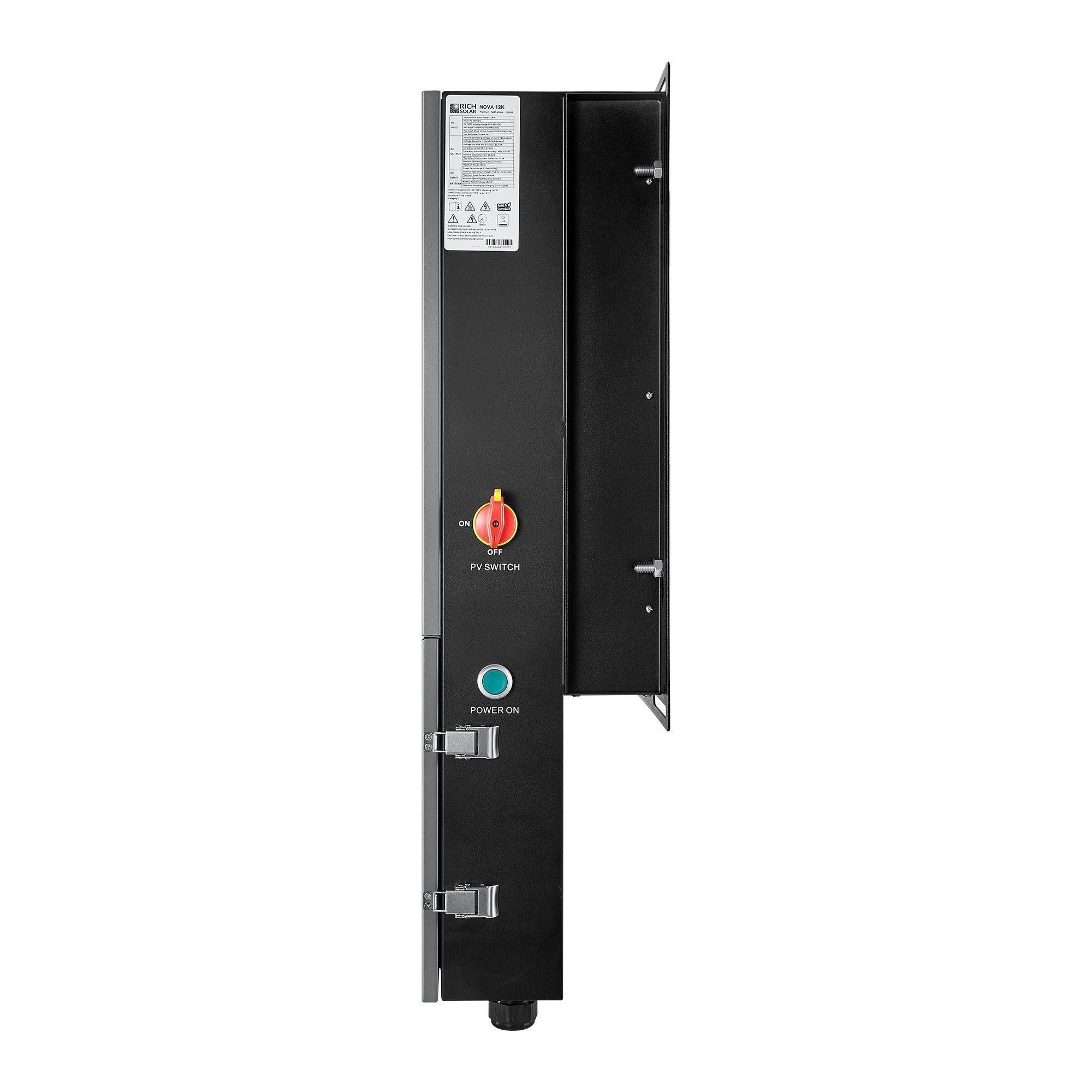 Rich Solar NOVA 12K 12000 Watt 48V Split Phase Hybrid Inverter UL Certified