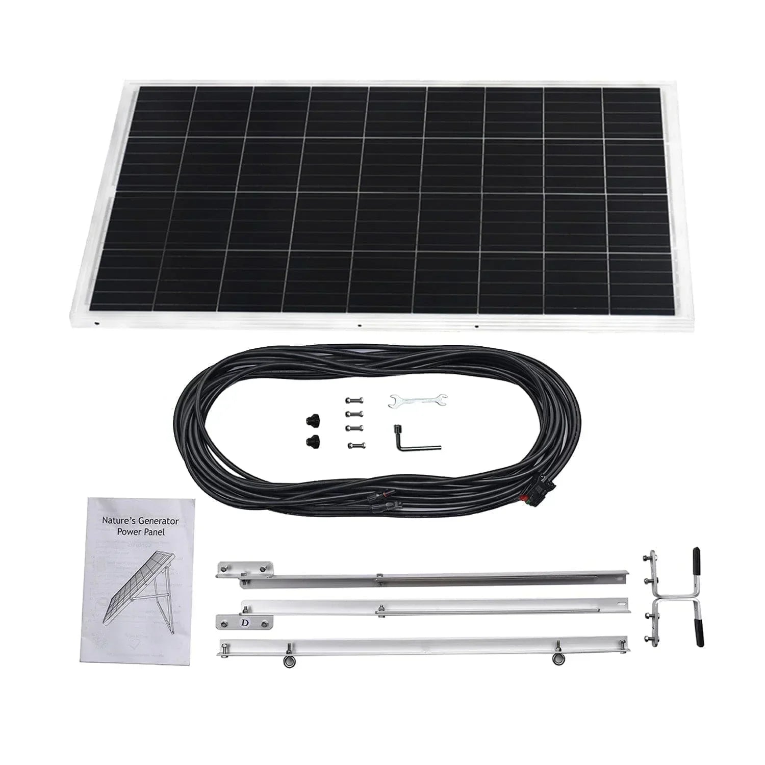 Nature's Generator Lithium 3600 Solar Generator and Transfer Switch