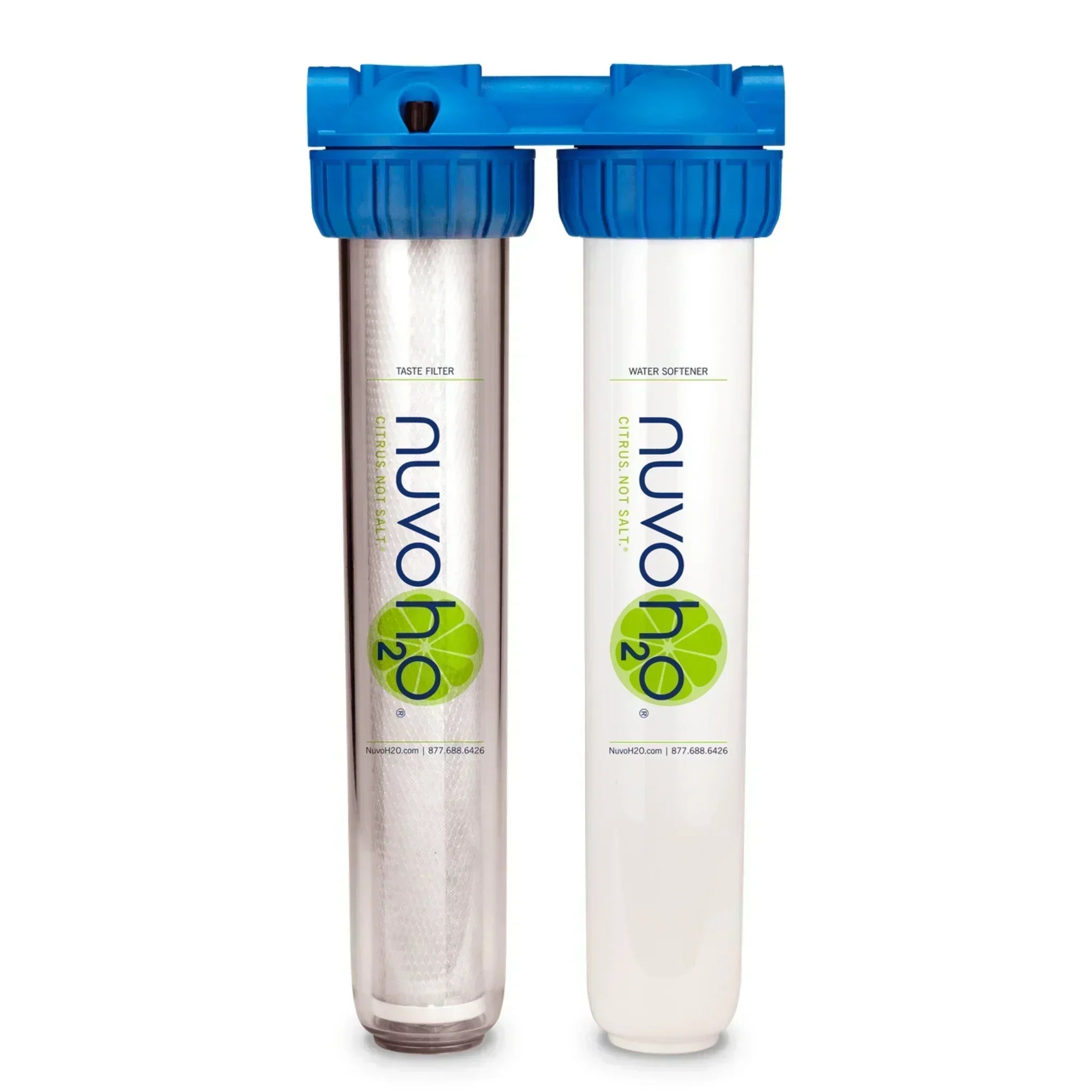 NuvoH2O Home Duo Water Softener + Taste Filter System